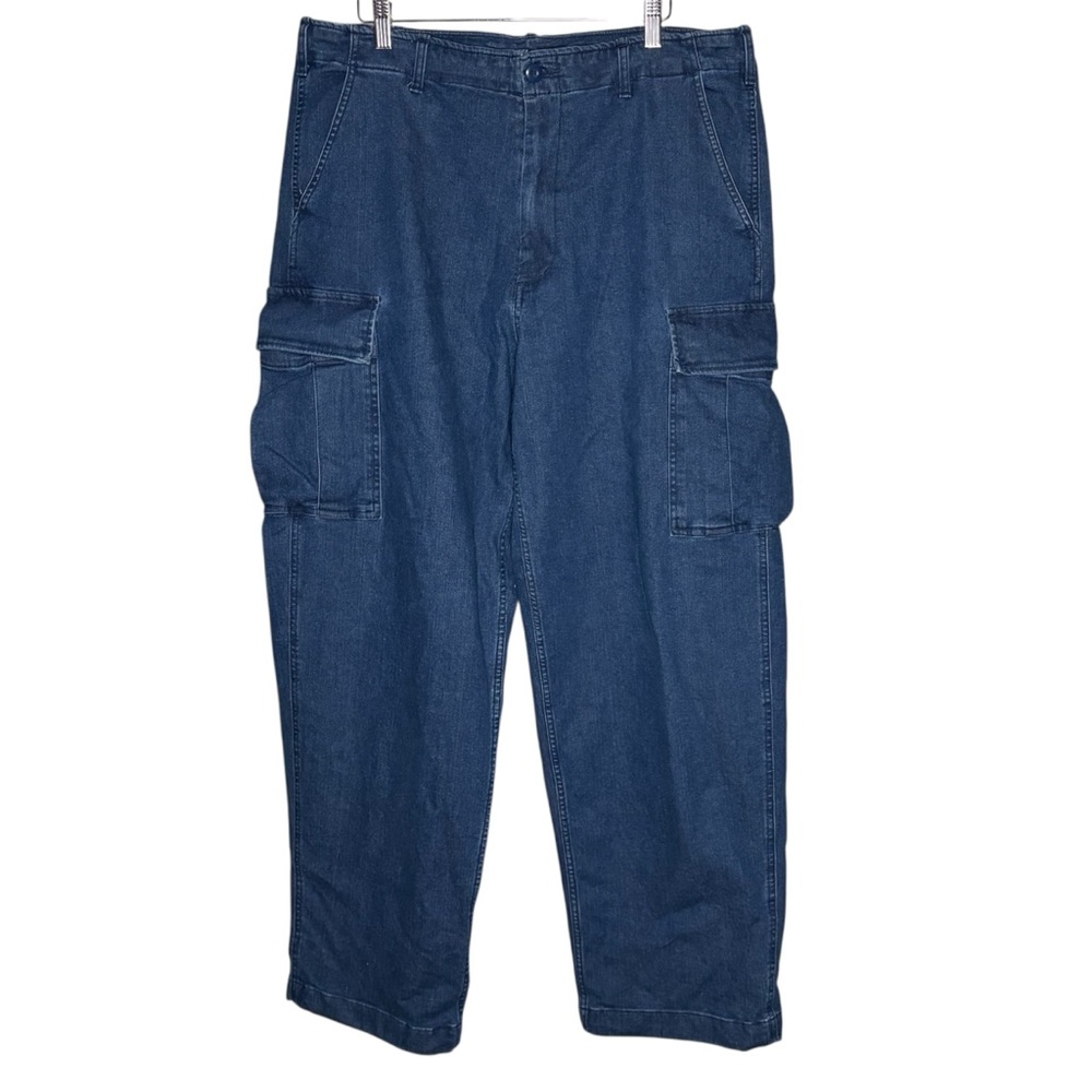 Uniqlo Wide Cargo Pants | Denim